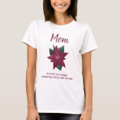 Paarse mam T-shirt (Voorkant)