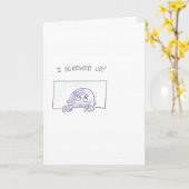 Paarse man kaart (Gele Bloem)