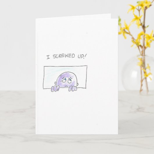 Paarse man kaart (Gele Bloem)