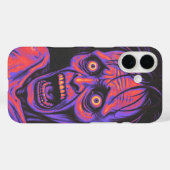 Paarse man schreeuwen Case-Mate iPhone case (Achterkant (horizontaal))