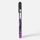 Paarse man schreeuwen Case-Mate iPhone case (Achterkant / Links)