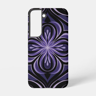Paarse Mandala Abstract patroon Samsung Galaxy Hoesje