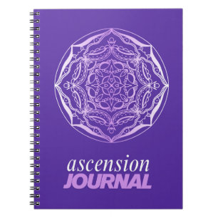 Paarse Mandala – Ascension Dagboek Notitieboek
