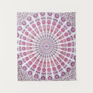 Paarse Mandala Bohemian Tapestry Wand Hanging Wandkleed