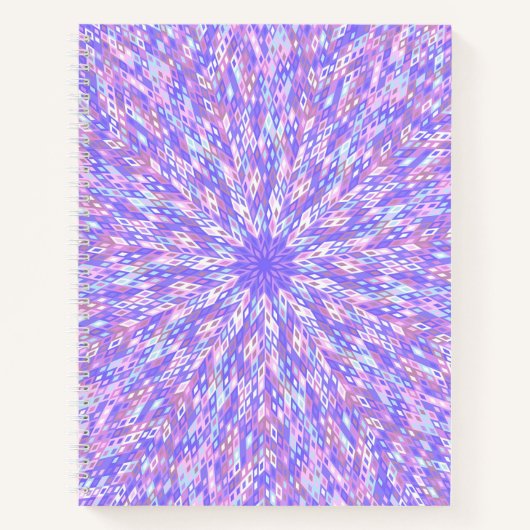 Paarse Mandala Bullet Journal / Lined Notitieboek (Voorkant)