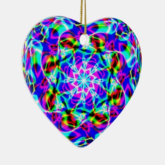 Paarse mandala keramisch ornament (Rechts)