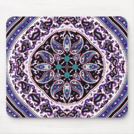 Paarse Mandala Muismat (Voorkant)