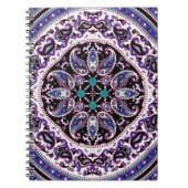 Paarse Mandala Notitieboek (Voorkant)