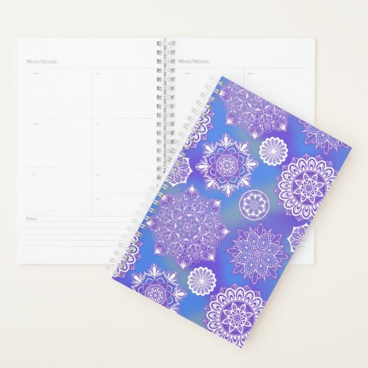 Paarse Mandala Planer Planner (Display)