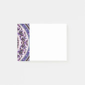Paarse Mandala Post-it® Notes (Voorkant)
