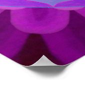 Paarse Mandala Poster (Hoek)