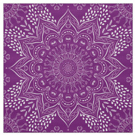 Paarse Mandala Stof