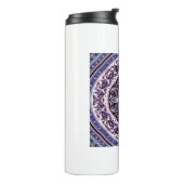Paarse Mandala Thermosbeker (Gedraaid links)