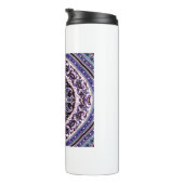 Paarse Mandala Thermosbeker (Geroteerd rechts)