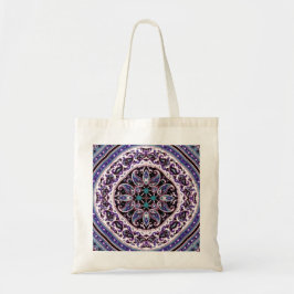 Paarse Mandala Tote Bag