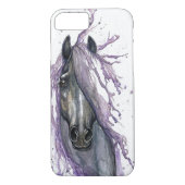 Paarse Mane Case-Mate iPhone Case (Achterkant)