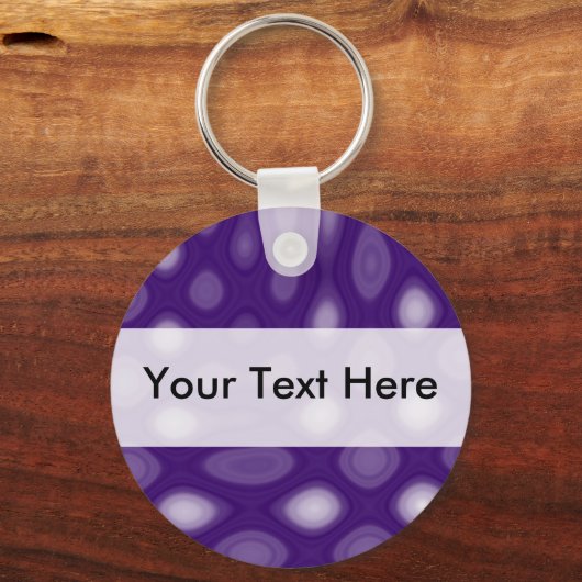 Paarse Mania Sleutelhanger (Voorkant)