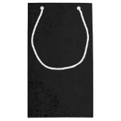 Paarse Mardi Gras Masquerade Klein Cadeauzakje (Achterkant)