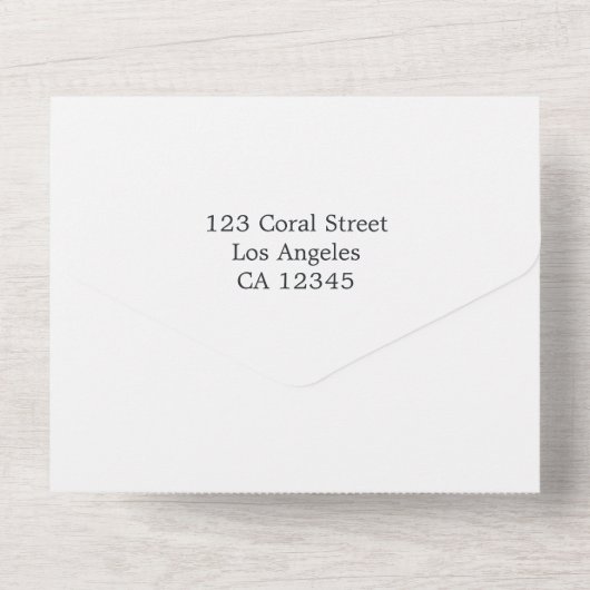 Paarse Mardi Gras-verjaardagsfeestje alles erin All In One Uitnodiging (Achterkant)