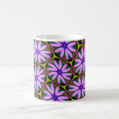 Paarse Margueritepatronen Koffiemok (Center)