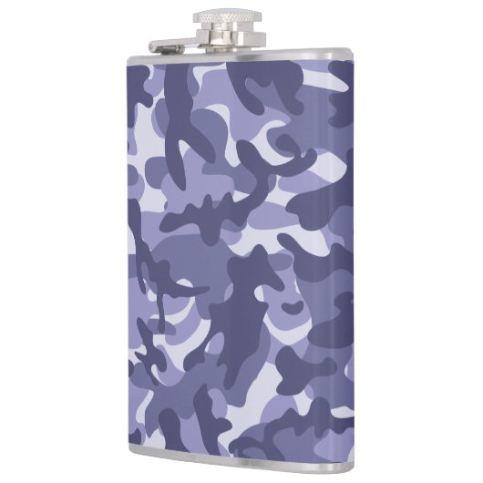 Paarse Marine Camouflage Heupfles (Links)