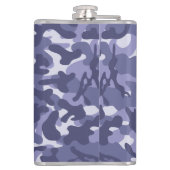 Paarse Marine Camouflage Heupfles (Achterkant)