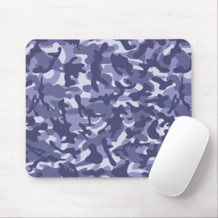 Paarse Marine Camouflage Muismat