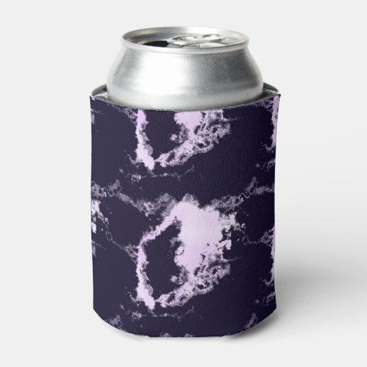 Paarse marmer blikjeskoeler (Blikje Voorkant)