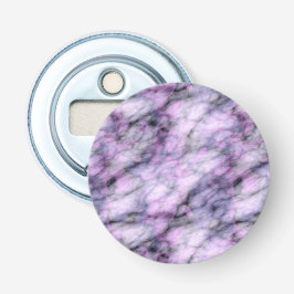 Paarse marmer button flesopener