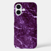 Paarse marmer Case-Mate iPhone case (Achterkant)