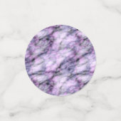Paarse marmer confetti (Kleine voorkant)