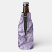 Paarse marmer flesjeskoeler (Fles Achterkant)