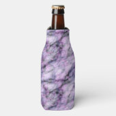 Paarse marmer flesjeskoeler (Fles Voorkant)