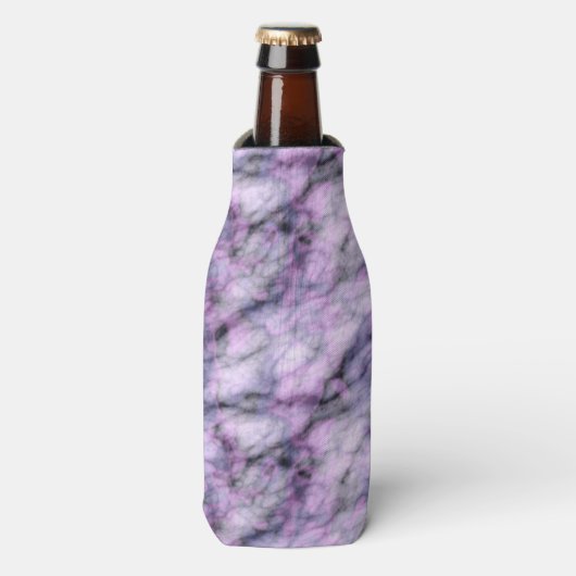 Paarse marmer flesjeskoeler (Fles Voorkant)