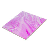 Paarse marmer keramische Tegel Tegeltje (Zijkant)