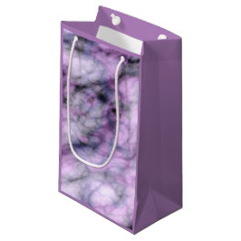 Paarse marmer klein cadeauzakje