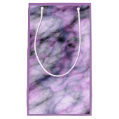 Paarse marmer klein cadeauzakje (Voorkant)