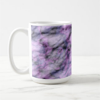 Paarse marmer koffiemok
