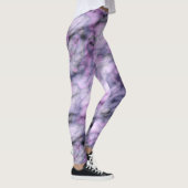 Paarse marmer leggings (Rechts)