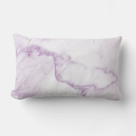 Paarse marmer Lumbar Pillow Kussen