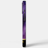 Paarse marmer met ingewikkelde aderen Case-Mate iPhone case (Achterkant / Links)