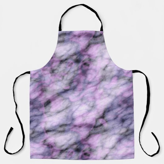 Paarse marmer schort (Voorkant)