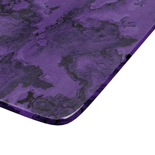 Paarse marmer Stone Natuur Natural Snijplank (Hoek)