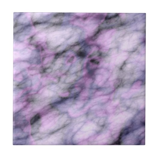 Paarse marmer tegeltje (Voorkant)