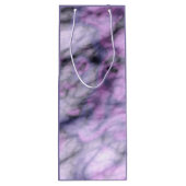 Paarse marmer wijn cadeautas (Achterkant)