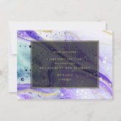 Paarse marmer... zal je mijn dienstmeisje zijn... (Achterkant)