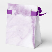 Paarse marmeren geschenkdoos bedankdoosjes (Achterkant)