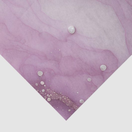 Paarse marmering tissuepapier (Detail)