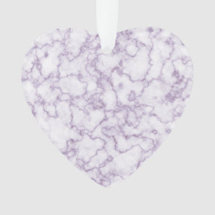 Paarse marmerpatroon ornament