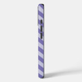 Paarse Marokkaanse Moods Chevrons met monogram Case-Mate iPhone Case (Achterkant / Links)
